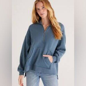 Z supply large cotton blue jumper